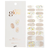 April Korea  Nanaglow Nail Sticker - # GN08   20pcs