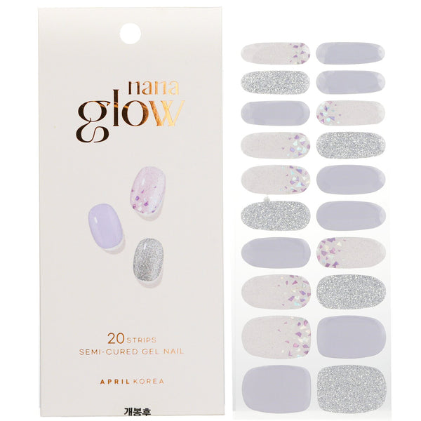 April Korea  Nanaglow Nail Sticker - # GN13   20pcs
