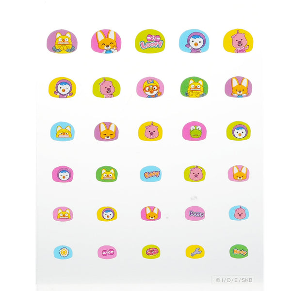 April Korea  Pororo Nail Sticker - # PR 04   1pack