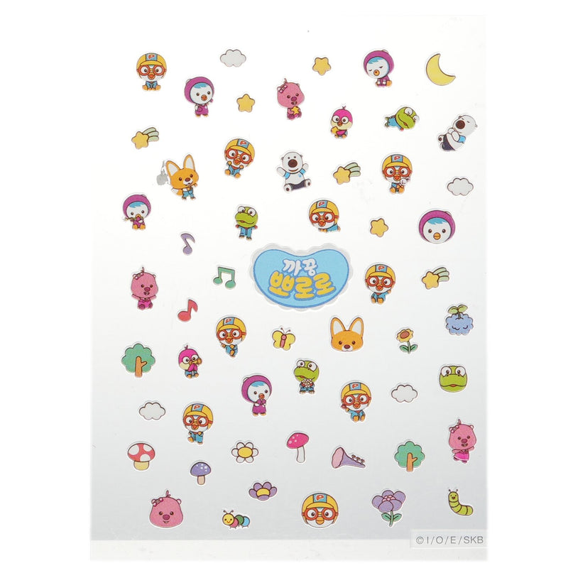 April Korea  Pororo Nail Sticker - # PR 07   1pack
