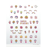 April Korea  Pororo Nail Sticker - # PR 08   1pack