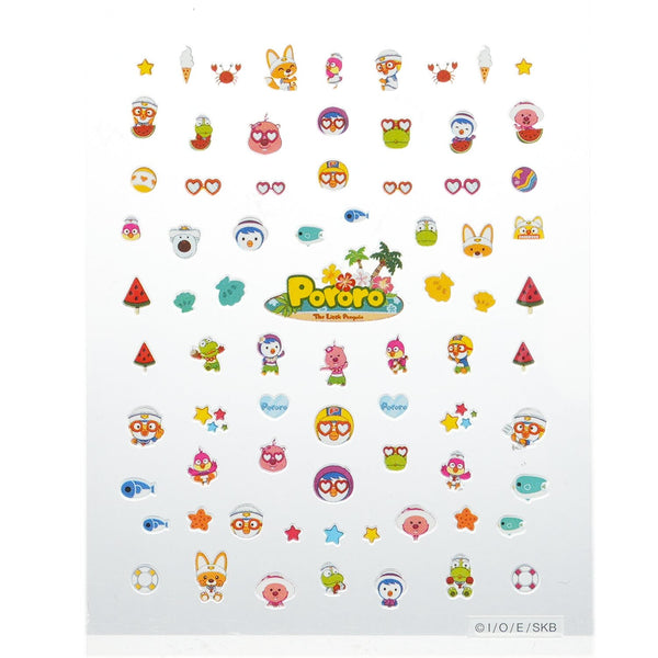 April Korea  Pororo Nail Sticker - # PR 09   1pack