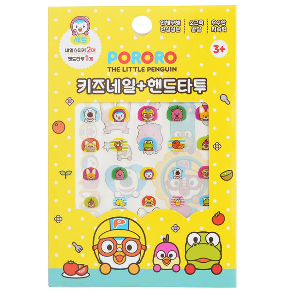 April Korea  Pororo Nail + Hand Tattoo - # SPR 01   1pc