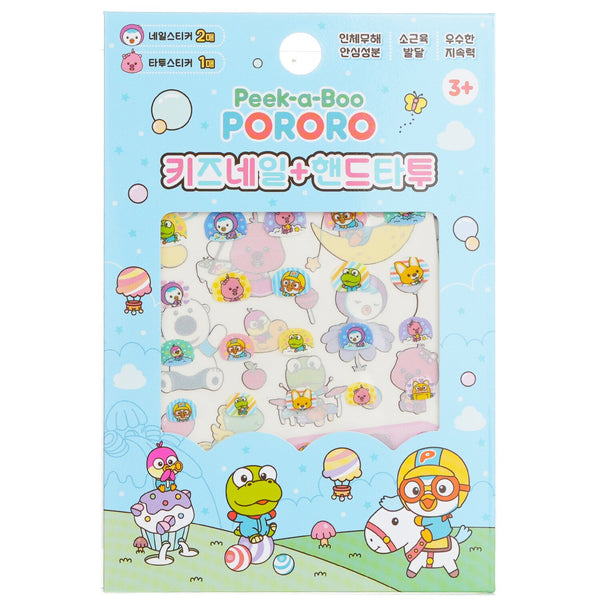 April Korea  Pororo Nail + Hand Tattoo - # SPR 02   1pc