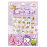 April Korea  Pororo Nail + Hand Tattoo - # SPR 04   1pc