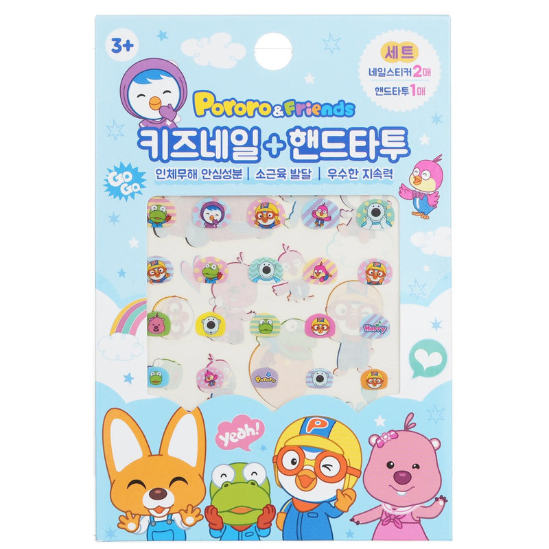 April Korea  Pororo Nail + Hand Tattoo - # SPR 05   1pc