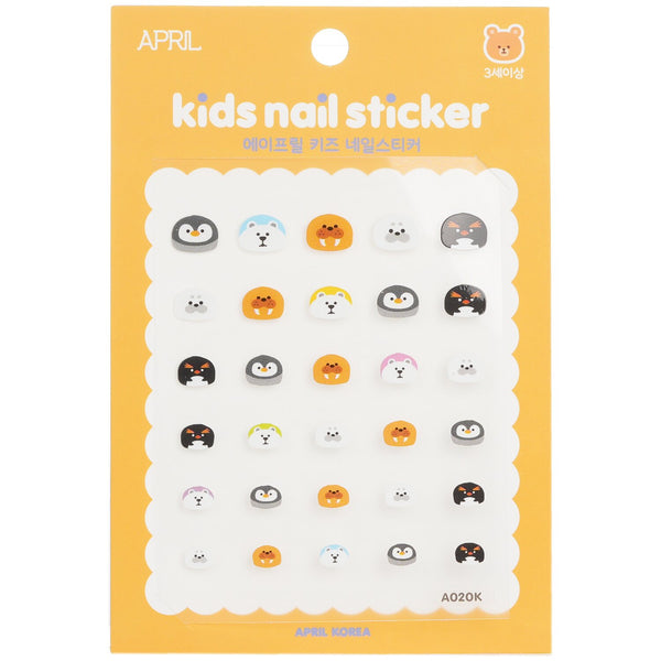 April Korea  April Kids Nail Sticker - # A020K   1pack