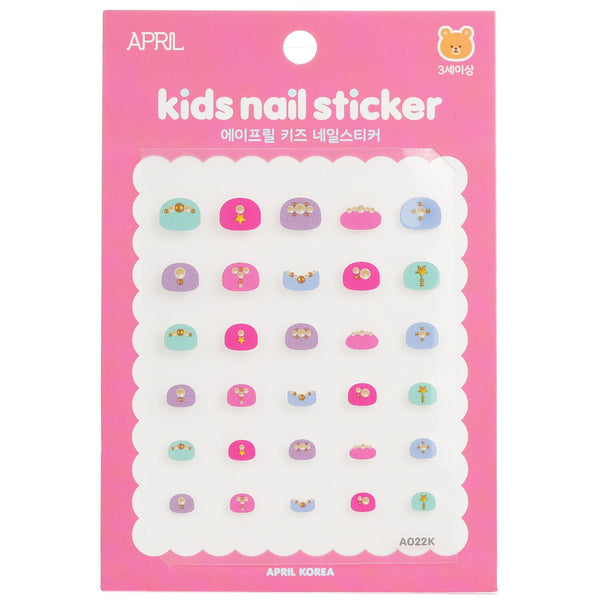 April Korea  April Kids Nail Sticker - # A022K   1pack