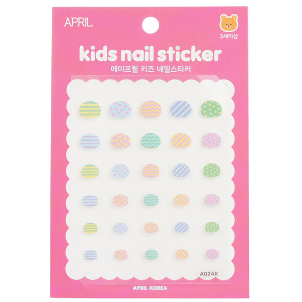 April Korea  April Kids Nail Sticker - # A024K   1pack