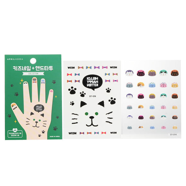 April Korea  April Nail + Hand Tattoo - # ST-01K   1pc
