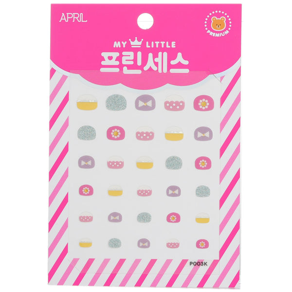 April Korea  Princess Kids Nail Sticker - # P003K   1pack