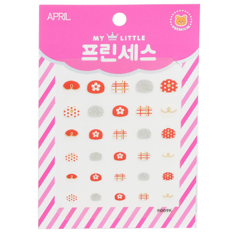 April Korea  Princess Kids Nail Sticker - # P009K   1pack