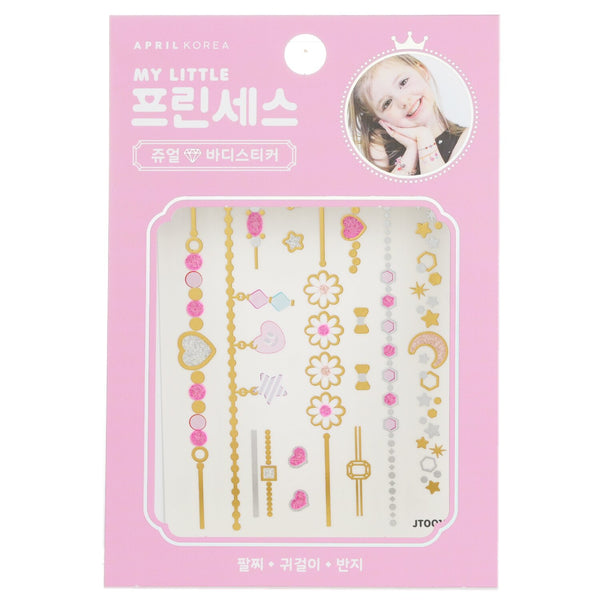 April Korea  Princess Jewel Body Sticker - # JT001K   1pc