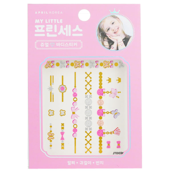 April Korea  Princess Jewel Body Sticker - # JT003K   1pc