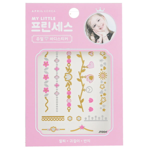 April Korea  Princess Jewel Body Sticker - # JT004K   1pc