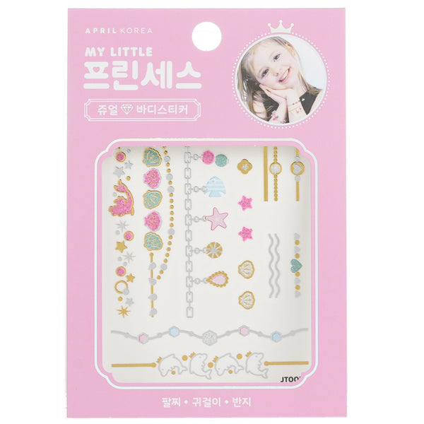 April Korea  Princess Jewel Body Sticker - # JT005K   1pc