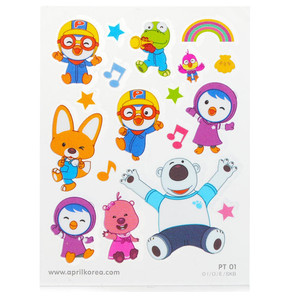 April Korea  Pororo Body Sticker - # PT01   1pc