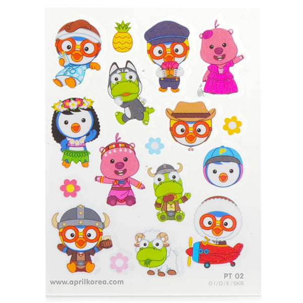 April Korea  Pororo Body Sticker - # PT02   1pc