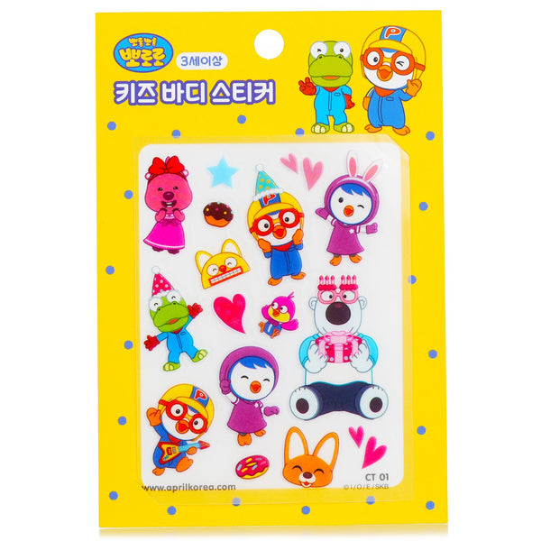 April Korea  Pororo Body Sticker - # CT01   1pc