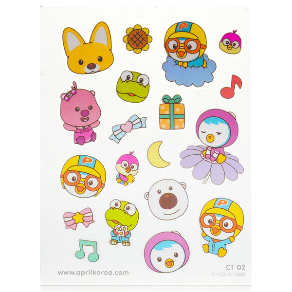 April Korea  Pororo Body Sticker - # CT02   1pc