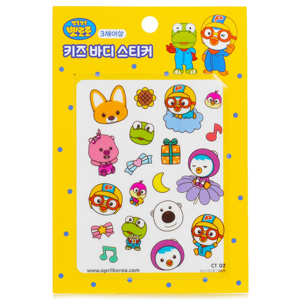 April Korea  Pororo Body Sticker - # CT02   1pc