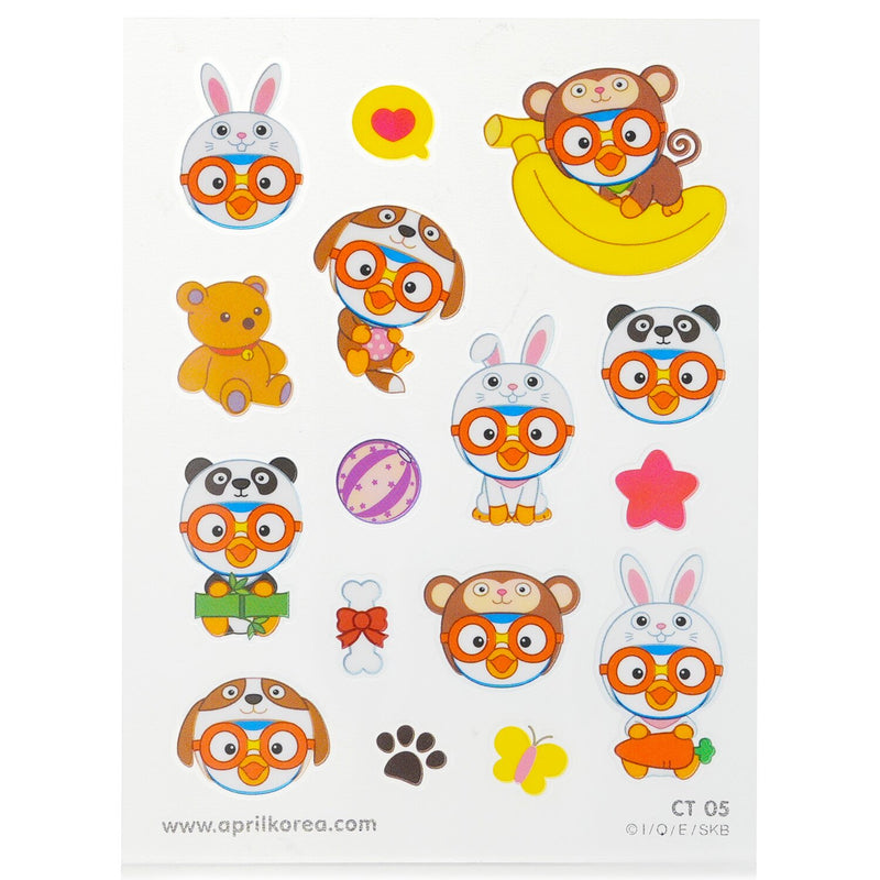 April Korea  Pororo Body Sticker - # CT05   1pc