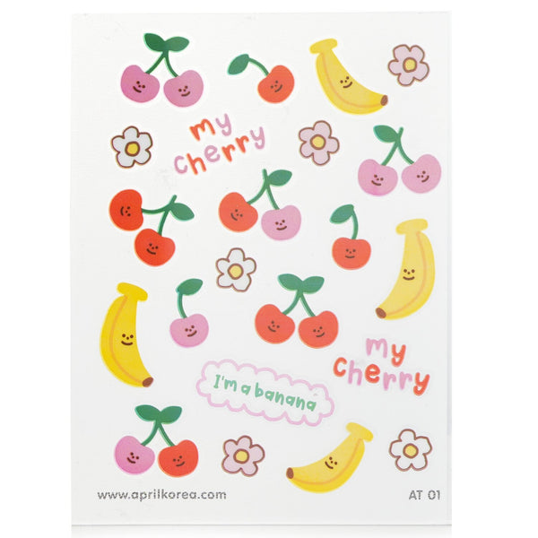 April Korea  April Body Sticker - # AT 01   1pc