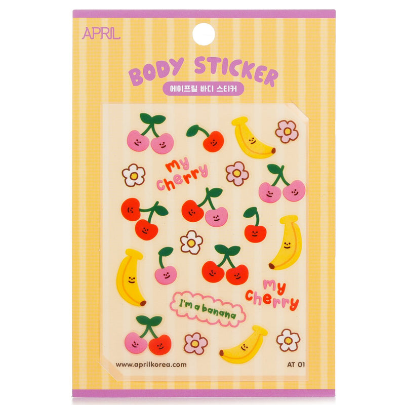 April Korea  April Body Sticker - # AT 01   1pc
