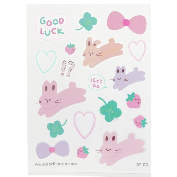 April Korea  April Body Sticker - # AT 03   1pc