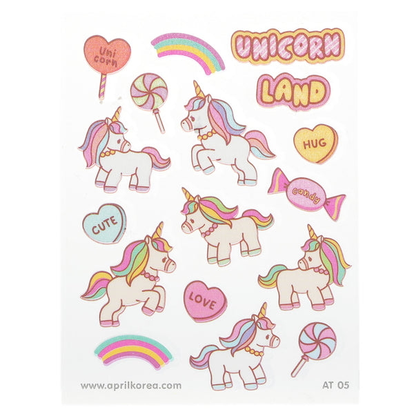 April Korea  April Body Sticker - # AT 05   1pc