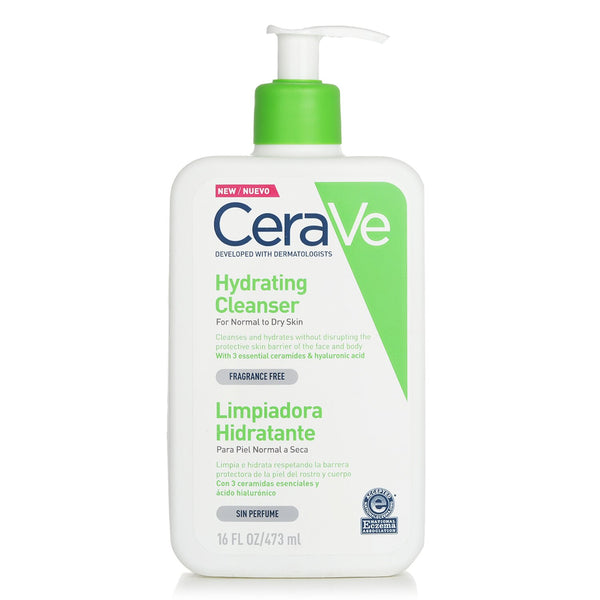 セラヴィ  Hydrating Cleanser For Normal to Dry Skin(Packaging Random Pick)   473ml/16oz