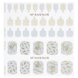 Mavenir  Nail Sticker (Patterned) - # Powder Of Gold Pedi   36pcs