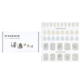 Mavenir  Nail Sticker (Patterned) - # Powder Of Gold Pedi   36pcs
