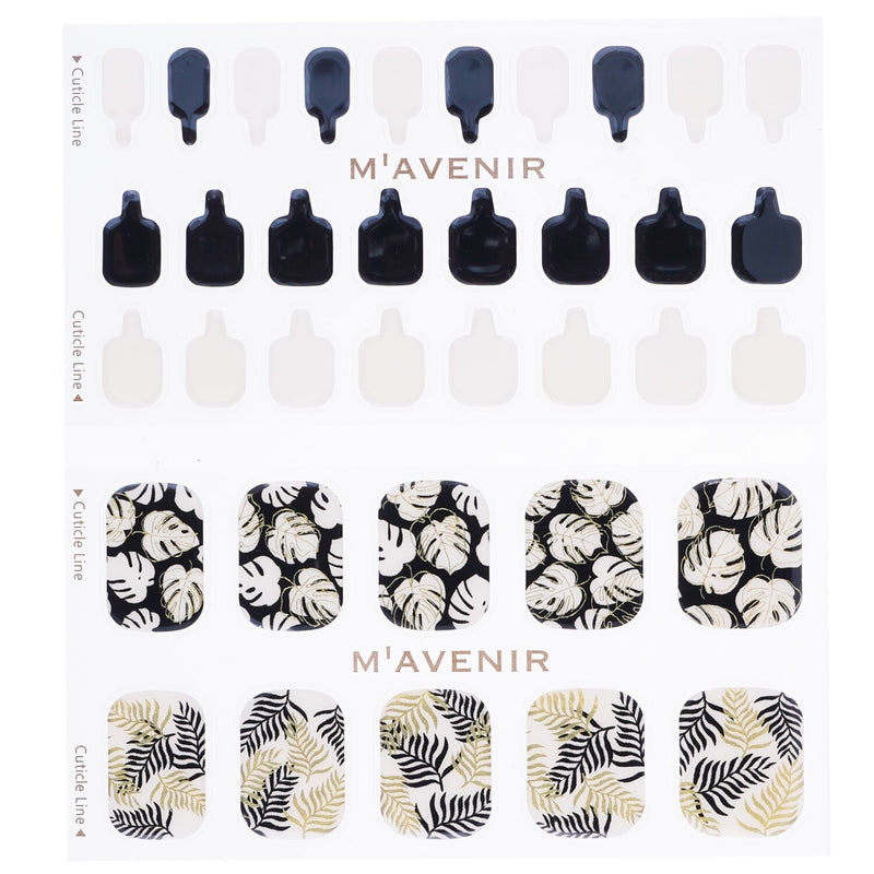 Mavenir  Nail Sticker (Patterned) - # Tropical Palmtree Pedi   36pcs