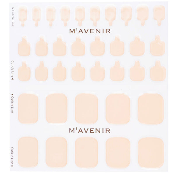 Mavenir  Nail Sticker (Pink) - # Classic Babypink Pedi   36pcs