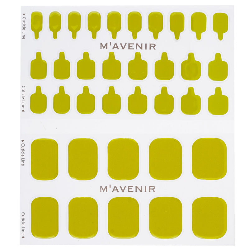 Mavenir  Nail Sticker (Green) - # Extra Olive Pedi   36pcs