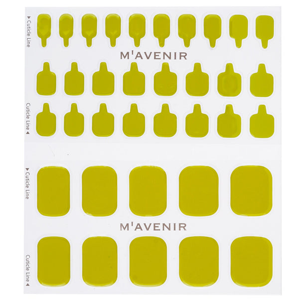 Mavenir  Nail Sticker (Green) - # Extra Olive Pedi   36pcs