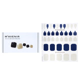 Mavenir  Nail Sticker (Blue) - # Navy Gold Topaz Pedi   36pcs