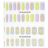 Mavenir  Nail Sticker (Patterned) - # Neon Crossline Nail   32pcs