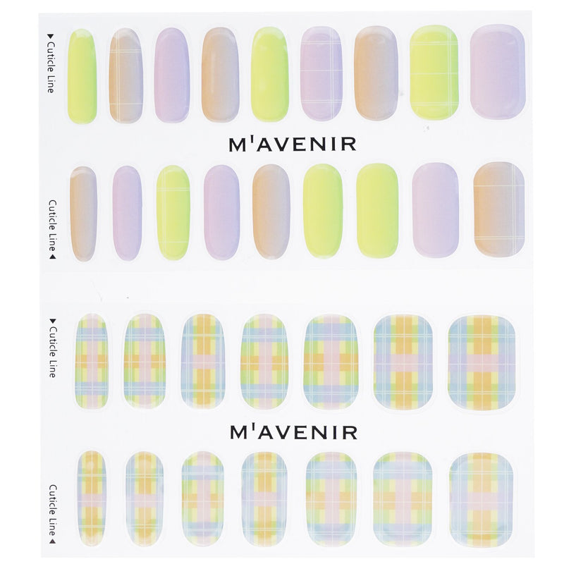 Mavenir  Nail Sticker (Patterned) - # Neon Crossline Nail   32pcs