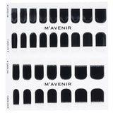 Mavenir  Nail Sticker (Black) - # Modern And Black Nail   32pcs