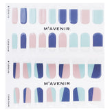 Mavenir  Nail Sticker (Assorted Colour) - # French Pastel Nail   32pcs