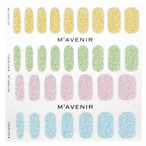 Mavenir  Nail Sticker (Assorted Colour) - # Pastel Cereal Nail   32pcs