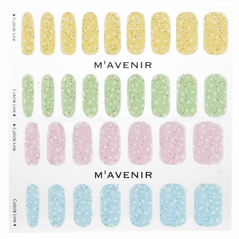 Mavenir  Nail Sticker (Assorted Colour) - # Pastel Cereal Nail   32pcs