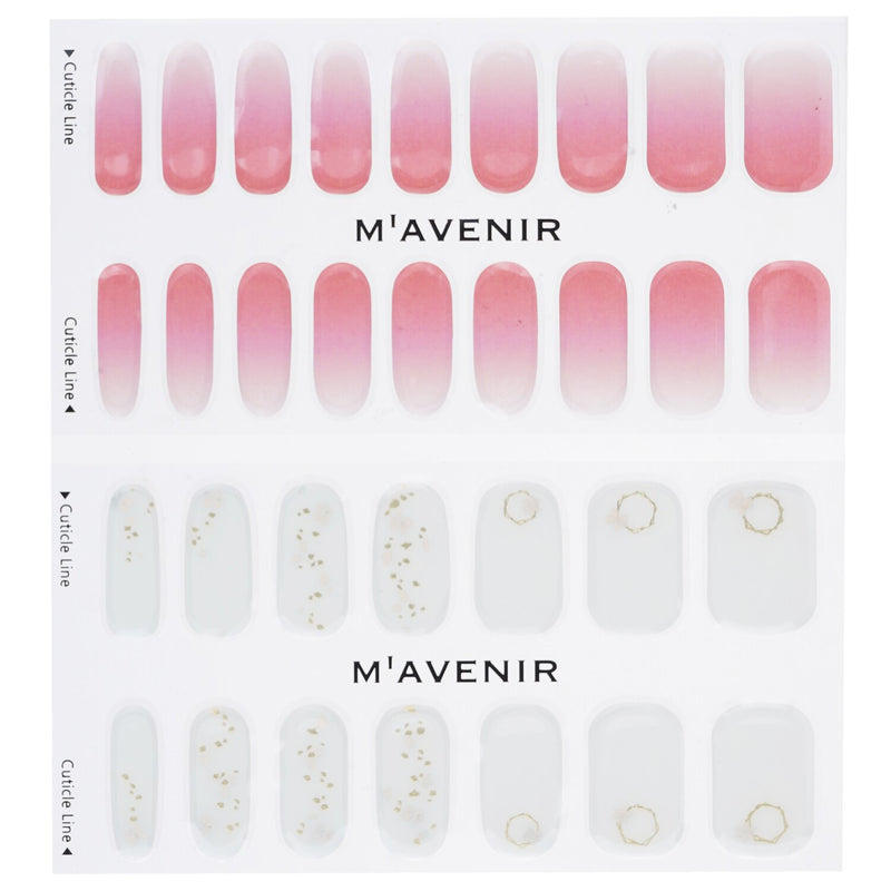 Mavenir  Nail Sticker (Pink) - # Flor Cherry Coke Nail   32pcs