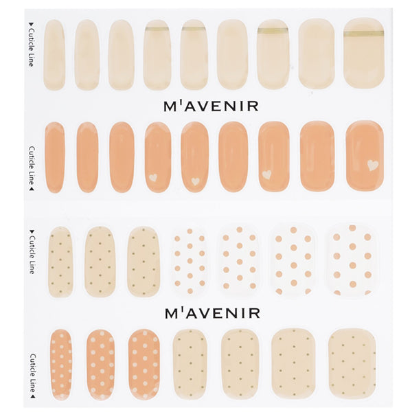 Mavenir  Nail Sticker (Orange) - # Princesa Dot Nail   32pcs