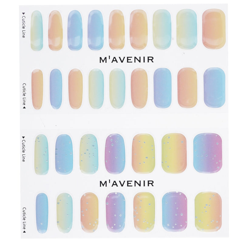 Mavenir  Nail Sticker (Assorted Colour) - # Pastelation Nail   32pcs
