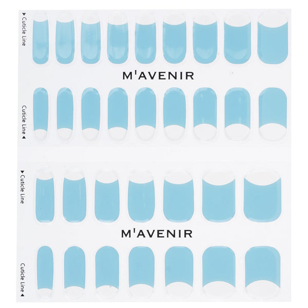 Mavenir  Nail Sticker (Blue) - # Cream Blue Matt Nail   32pcs