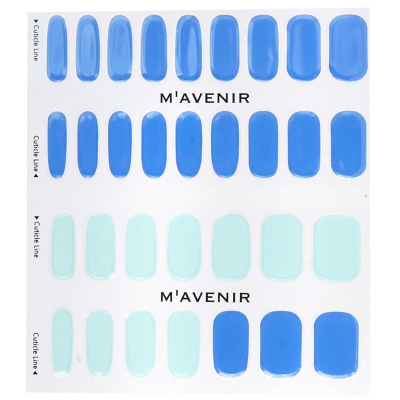 Mavenir  Nail Sticker (Blue) - # Washing Blue Jean Nail   32pcs
