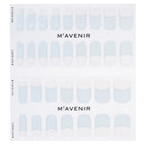 Mavenir  Nail Sticker (White) - # White Deep French Nail   32pcs